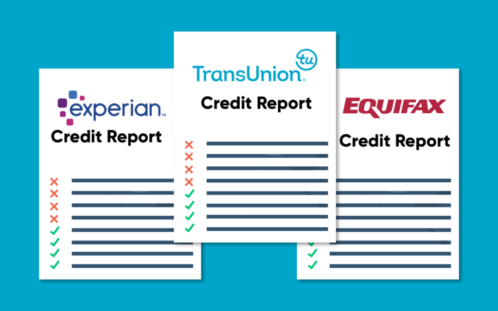 experian, transunion and equifax