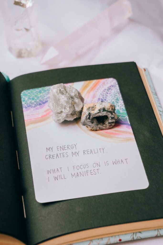 Crystals on a Journal Entry