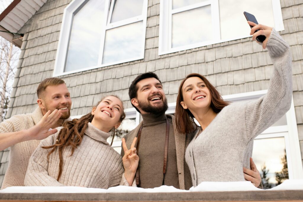 Photo Of People Doing Selfie